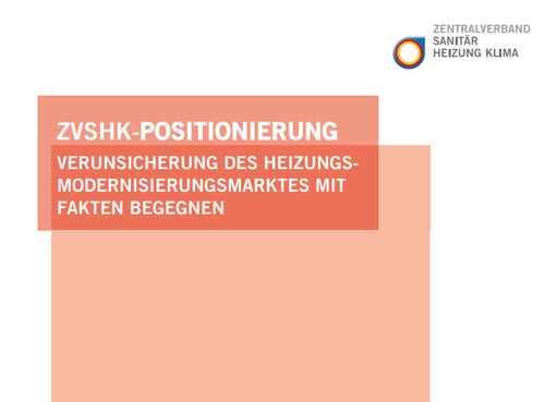 Titelbild zum News-Artikel: Verunsicherung des Heizungsmodernisierungsmarktes mit Fakten begegnen