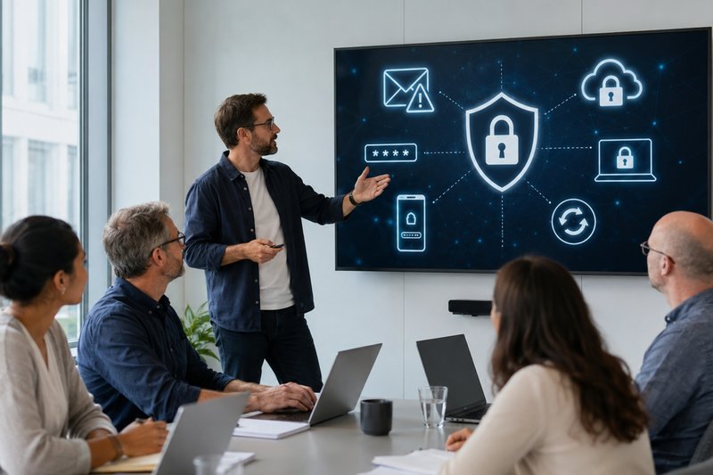 Titelbild zur Veranstaltung Erste Schritte in die IT-Sicherheit
